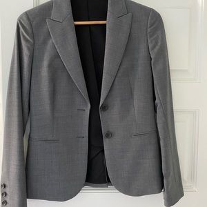 Theory women’s suit jacket blazer grey